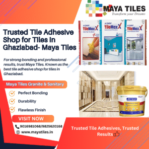 advertisment of tile adhesive