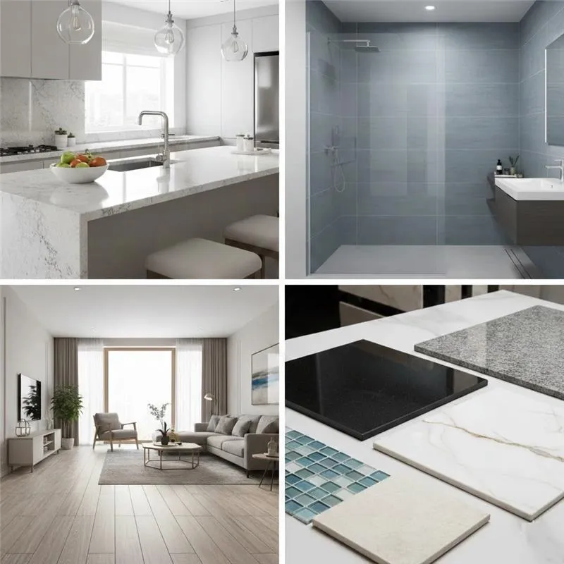 Luxury granite and premium tiles collection at Maya Tiles & Granite showroom in Hindan Airforce Ghaziabad