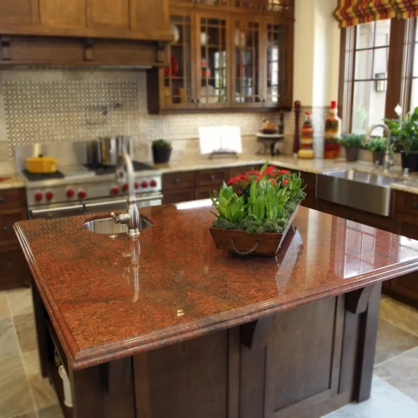 Expert helping customer choose tiles and granite at the best granite shop in Indirapuram, Ghaziabad.